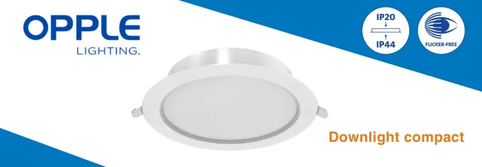 Opple Downlight compact valgustid kontorisse ja tööstushoonetesse!